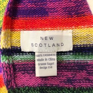 "New Scotland" 100% Cashmere scarf